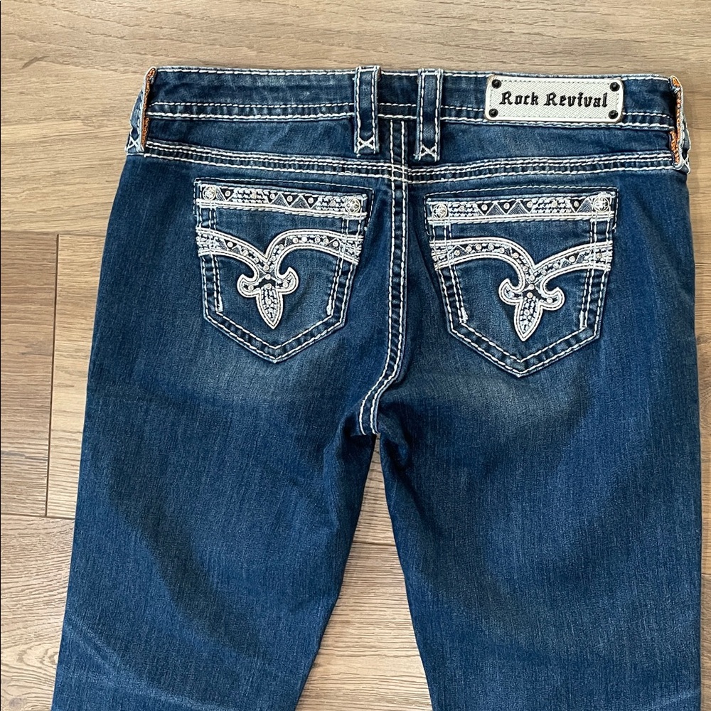 Rock Revival Chereen Boot Easy Jeans Size 29 - Picture 10 of 10